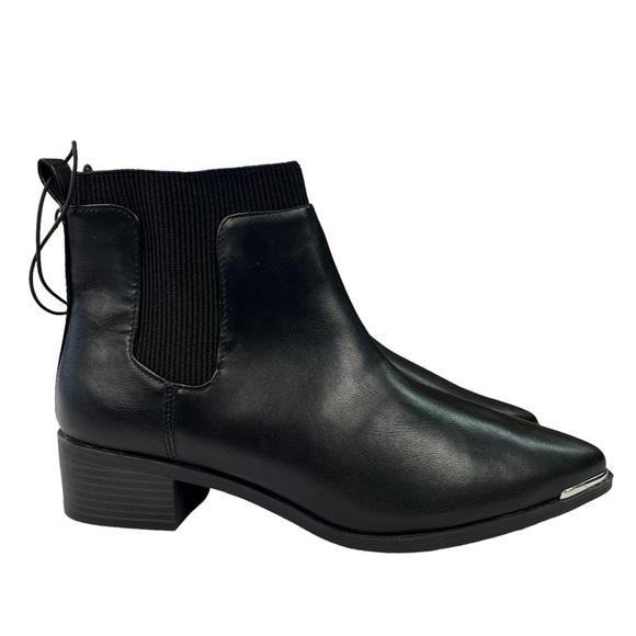 Worthington Brighton Ankle Boots‎ Block Heel Chelsea Booties Womens Size 8 - Picture 1 of 11
